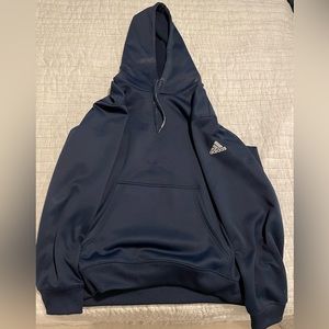 Adidas Navy Blue Hooded Pullover
